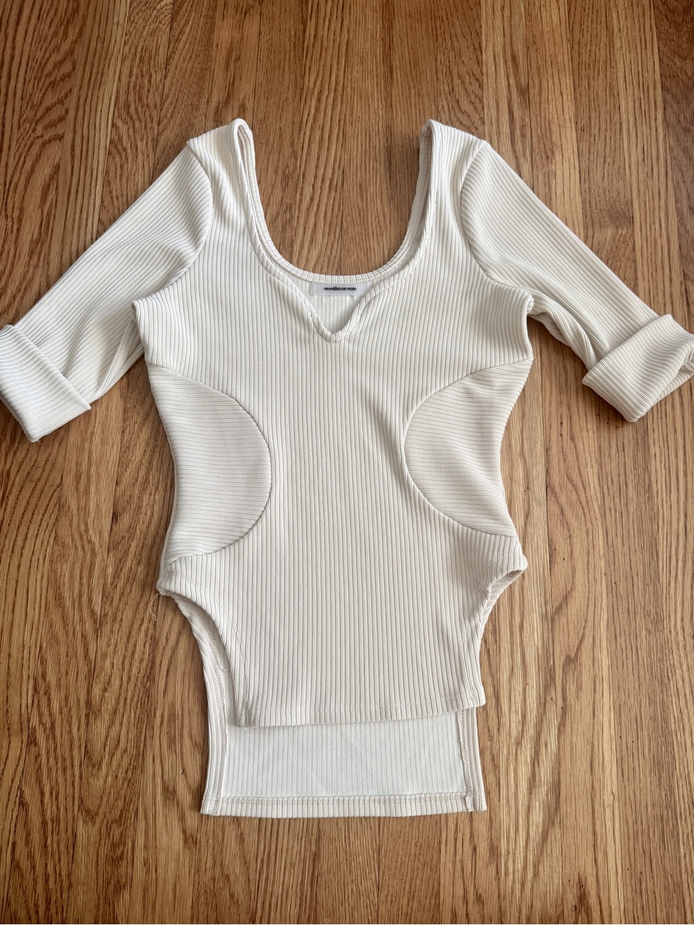 Maniere de voir ribbed bodycon top 8